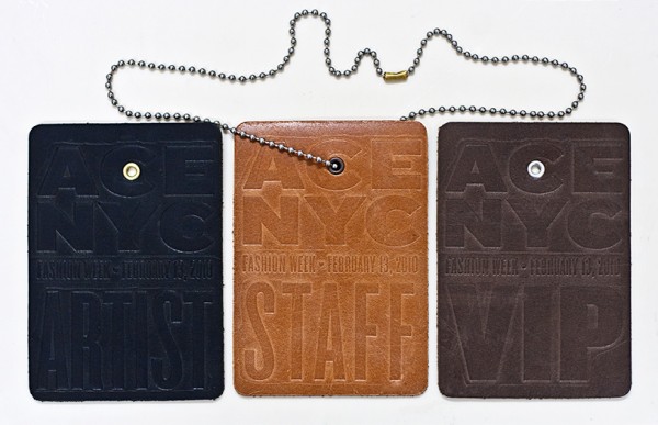 Ace Hotel leather lanyards