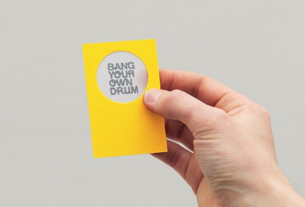 Bang Your Own Drum Visual Identity 02