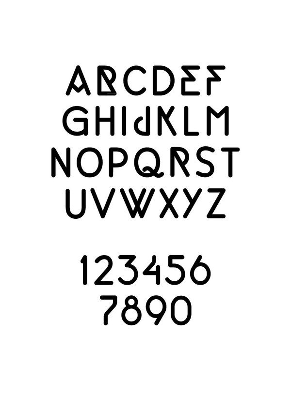 Gira Gira Logo typeface 02