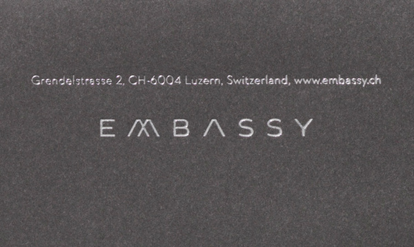 Embassy Schweiz Corporate Brand Identity 09