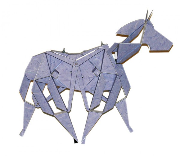Kinetic Paper horse