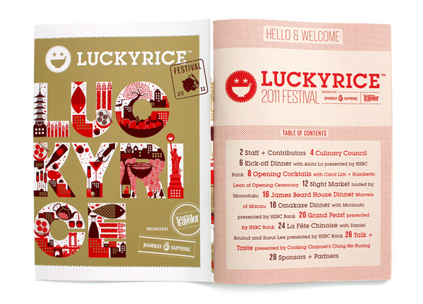 Luckyrice 2011 Festival Campaign branding and illustration 03