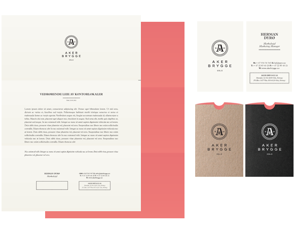 Aker Brygge identity and web 04