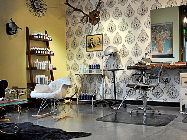 New Vintage Beauty Lounge Identity design 06