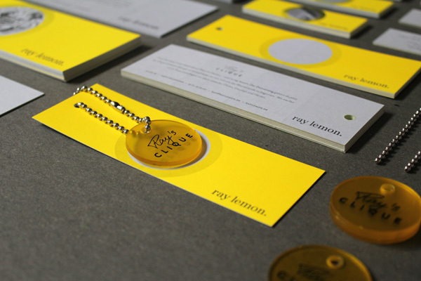 RAY LEMON branding, invitation concept & web design 03