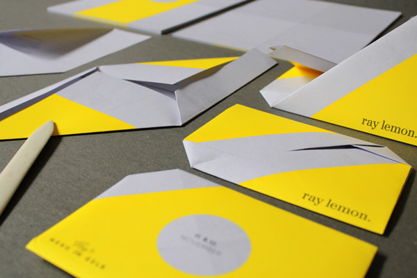 RAY LEMON branding, invitation concept & web design 12