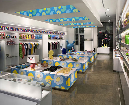 Kid robot interior retail design 01