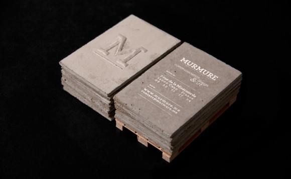 Concrete business card design 22