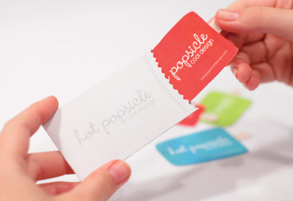 Hot Popsicle business card deign 11