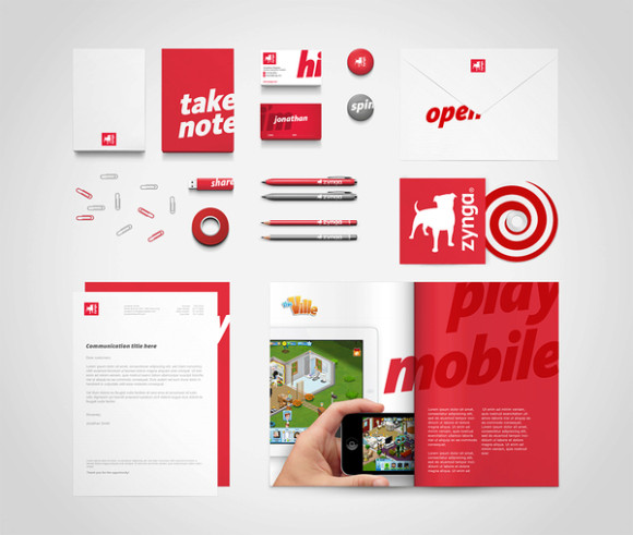 Zynga- Brand Stationary 01