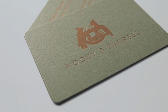 letterpress Business card design 08