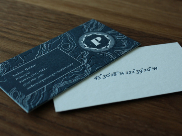 letterpress Business card design 12