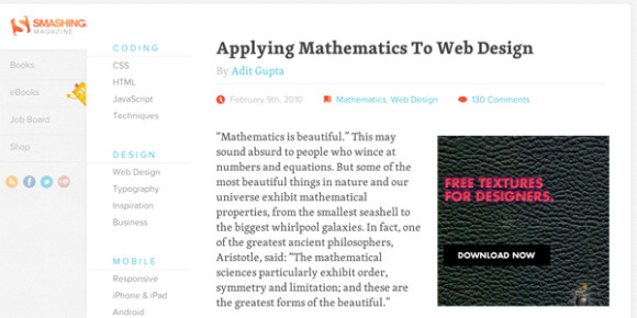Applying-Mathematics-To-Web-Design