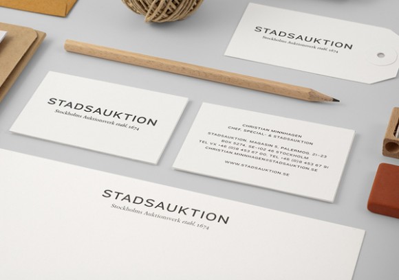 Stadsauktion New graphic identity 02