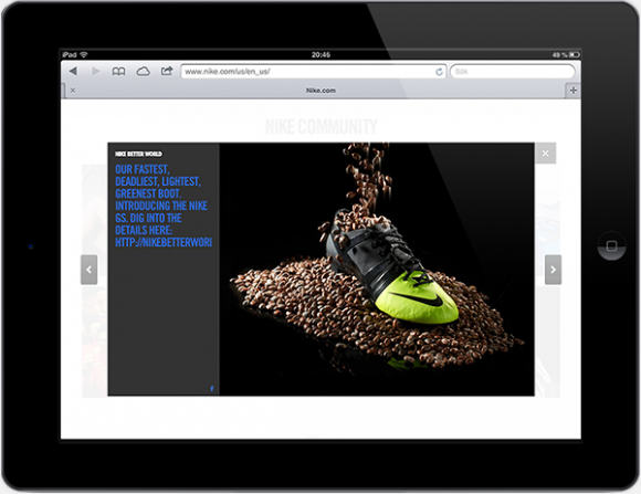 Nike.com web design 03