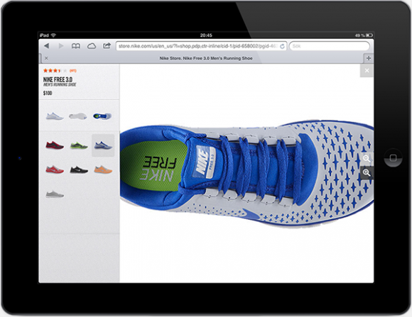 Nike.com web design 17