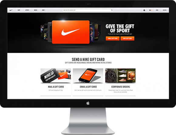 Nike.com web design 18