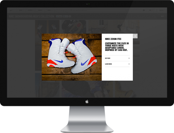 Nike.com web design 21