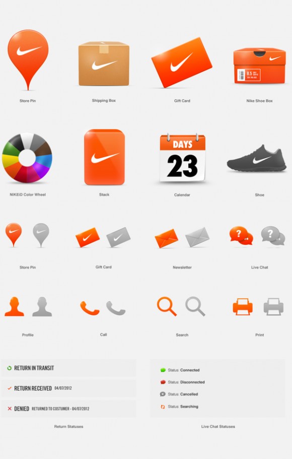 Nike.com Branding Identity / Design