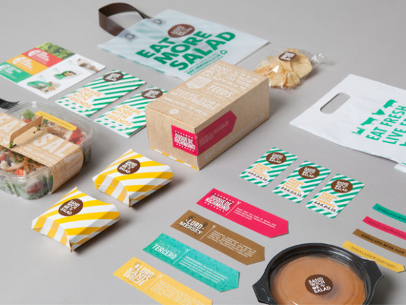 Sandwich or Salad brand identity 02