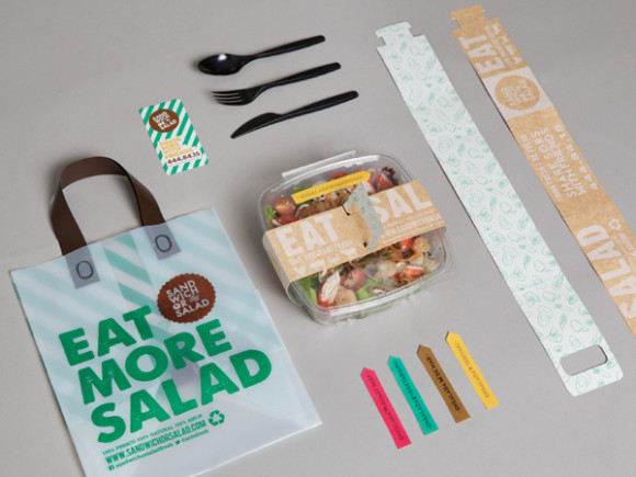 Sandwich or Salad brand identity 03