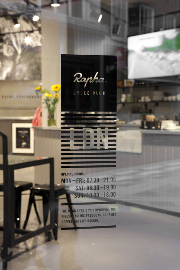 Rapha Cycle Club interior design 02