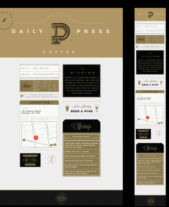 Daily Press Identity identity Design 06