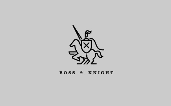 Boss & Knight identity design 01