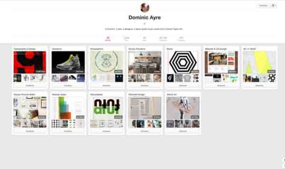 Dominic Ayre Pinterest