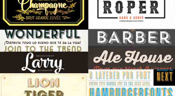 best vintage fonts