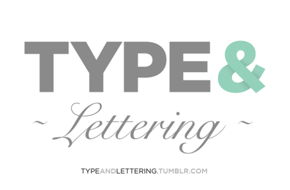 Type & Lettering