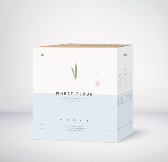 Great Northern Wilderness Organic Flour Packaging Design 37