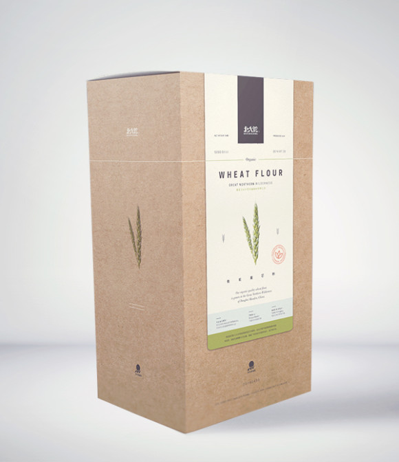 Great Northern Wilderness Organic Flour Packaging Design 38